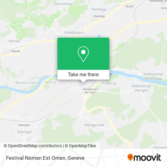 Festival Nomen Est Omen map