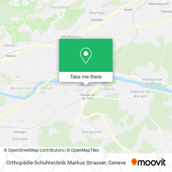 Orthopädie-Schuhtechnik Markus Strasser map