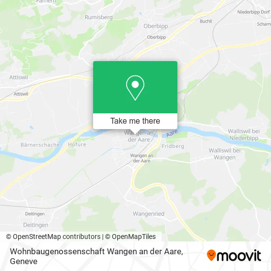 Wohnbaugenossenschaft Wangen an der Aare map