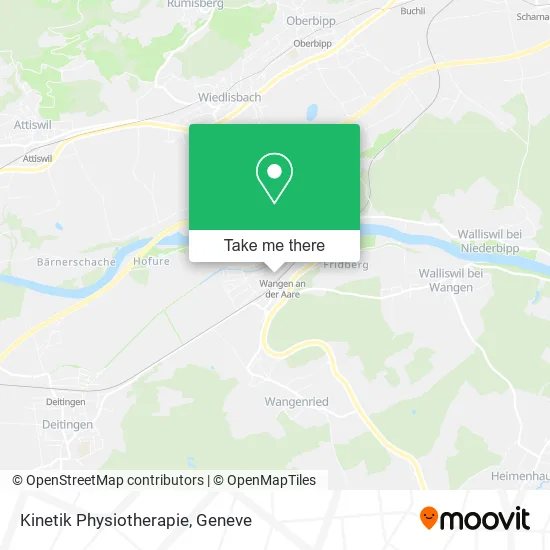 Kinetik Physiotherapie map