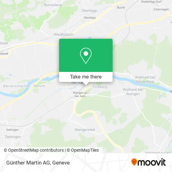 Günther Martin AG map