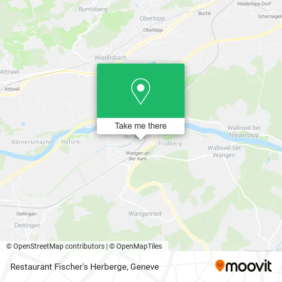 Restaurant Fischer's Herberge map