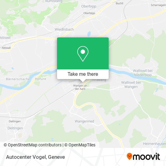 Autocenter Vogel map