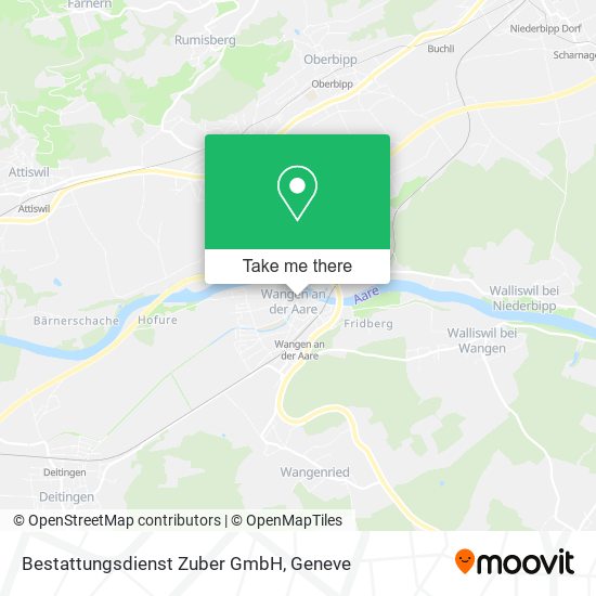 Bestattungsdienst Zuber GmbH plan