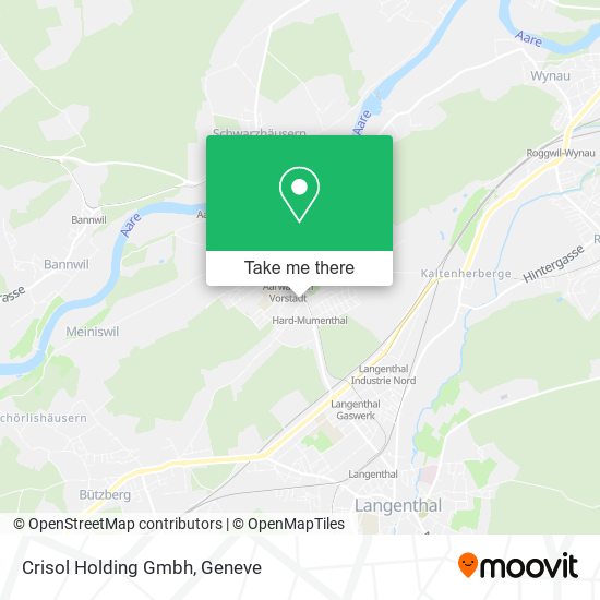 Crisol Holding Gmbh map