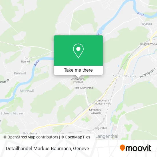 Detailhandel Markus Baumann map