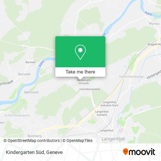 Kindergarten Süd map