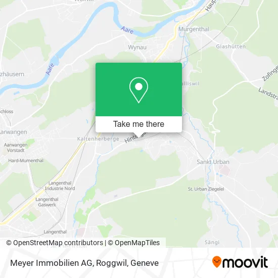 Meyer Immobilien AG, Roggwil map