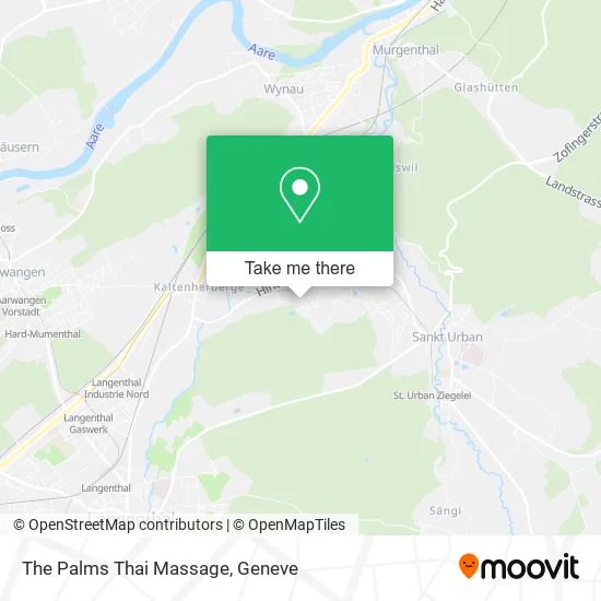 The Palms Thai Massage map