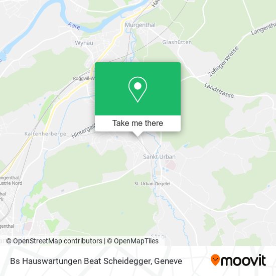 Bs Hauswartungen Beat Scheidegger map