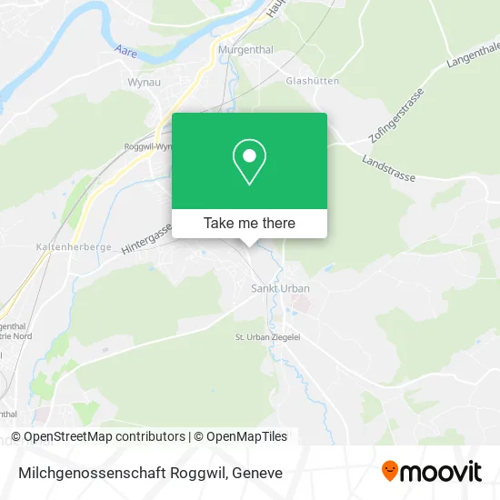 Milchgenossenschaft Roggwil map