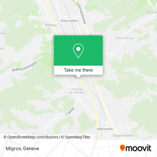 Migros map