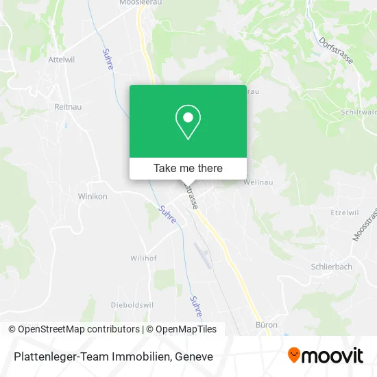 Plattenleger-Team Immobilien map