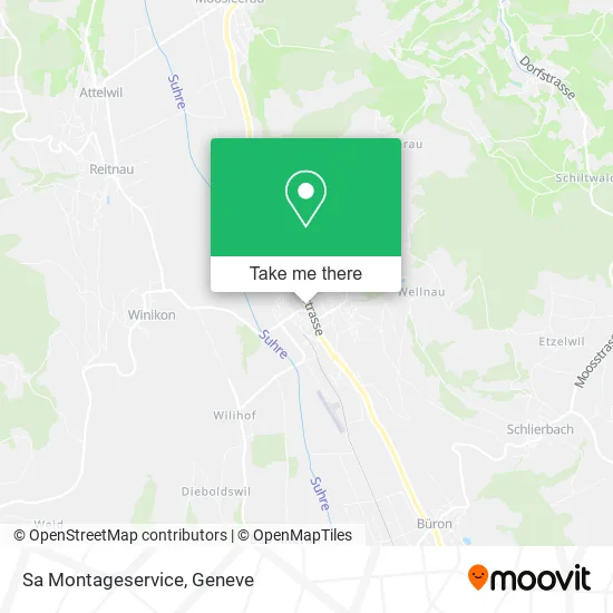 Sa Montageservice map