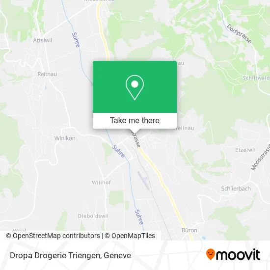 Dropa Drogerie Triengen map