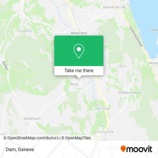 Dam map