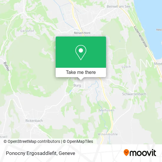 Ponocny Ergosaddlefit map