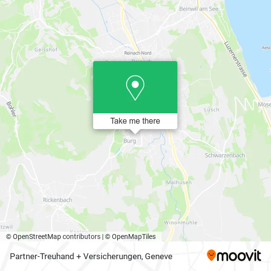 Partner-Treuhand + Versicherungen map