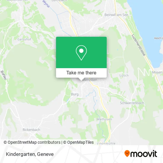 Kindergarten map