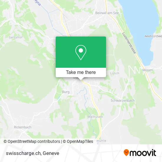 swisscharge.ch map
