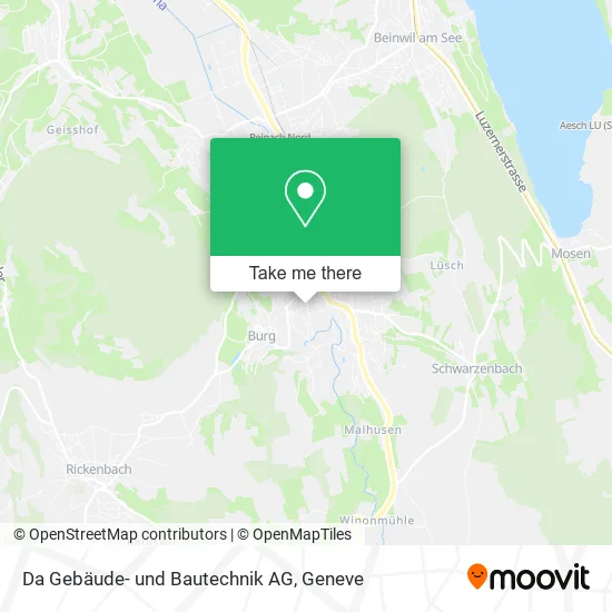 Da Gebäude- und Bautechnik AG map