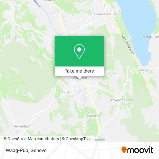 Waag-Pub map