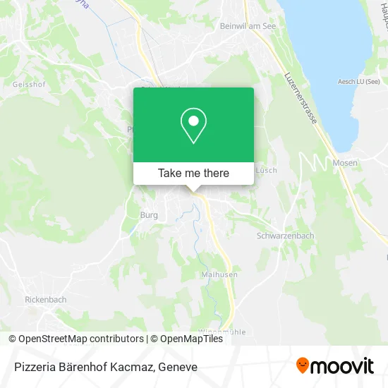 Pizzeria Bärenhof Kacmaz map