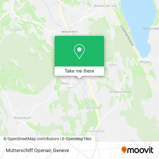 Mutterschiff Openair map