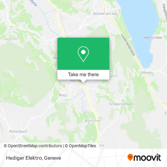 Hediger Elektro map