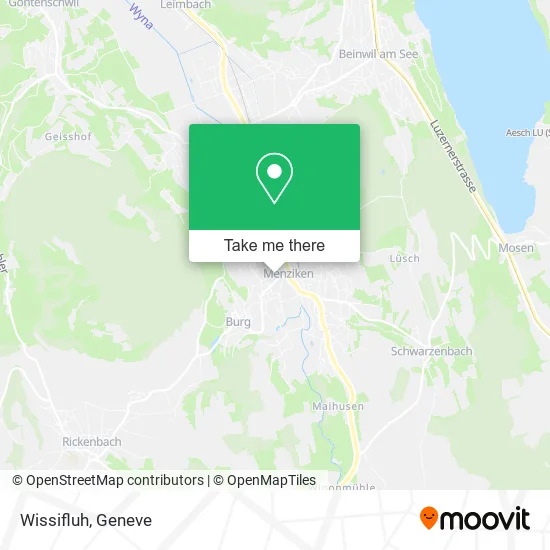 Wissifluh map
