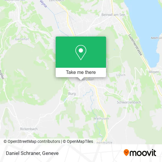 Daniel Schraner map