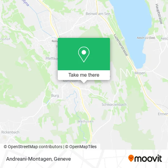 Andreani-Montagen map