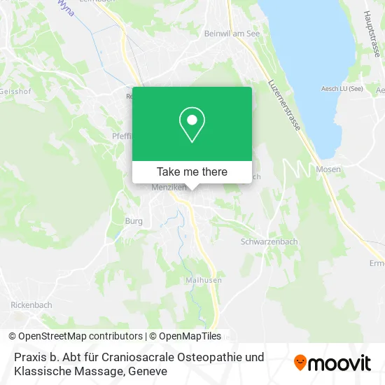 Praxis b. Abt für Craniosacrale Osteopathie und Klassische Massage map