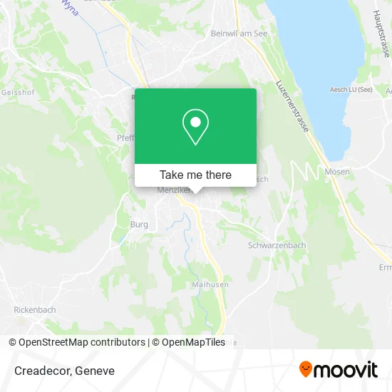 Creadecor map