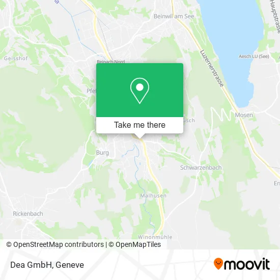 Dea GmbH map