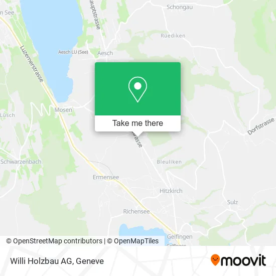 Willi Holzbau AG map