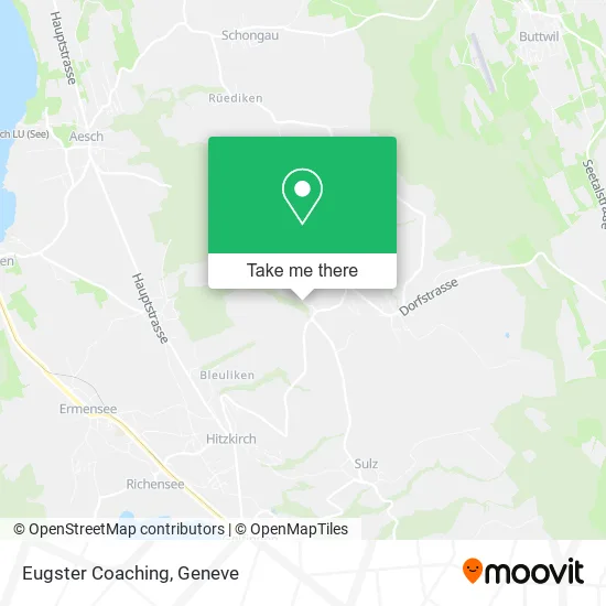 Eugster Coaching map