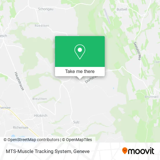 MTS-Muscle Tracking System map