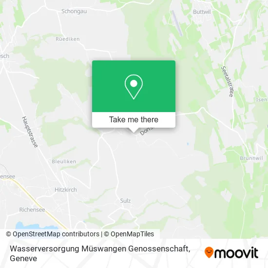 Wasserversorgung Müswangen Genossenschaft map