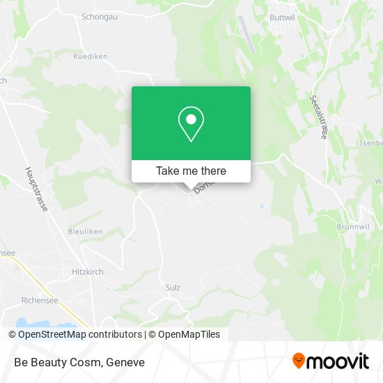 Be Beauty Cosm map