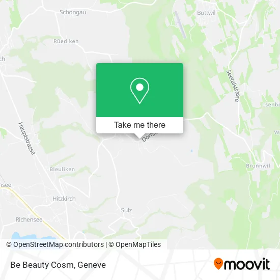 Be Beauty Cosm map