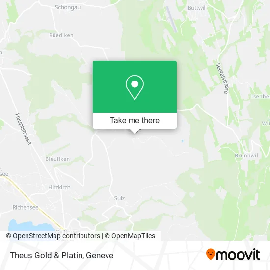 Theus Gold & Platin map