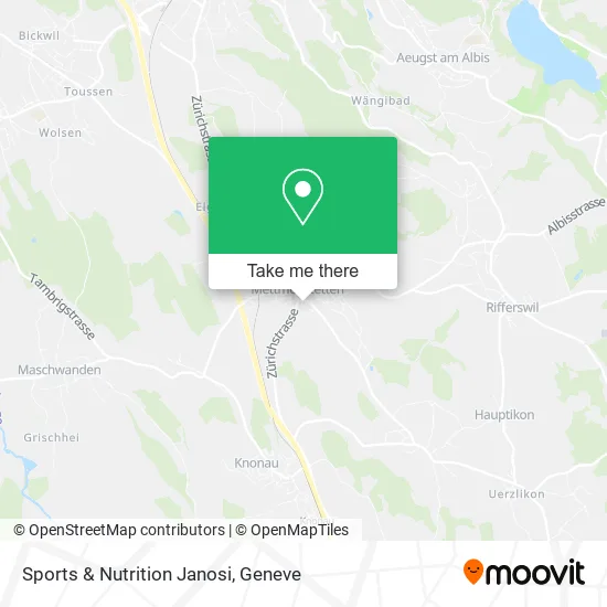 Sports & Nutrition Janosi map