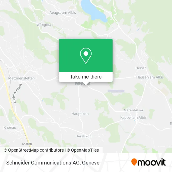 Schneider Communications AG map