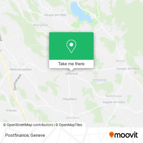 Postfinance map
