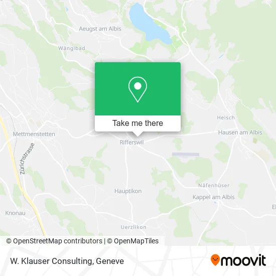 W. Klauser Consulting map