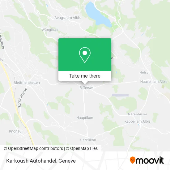 Karkoush Autohandel map