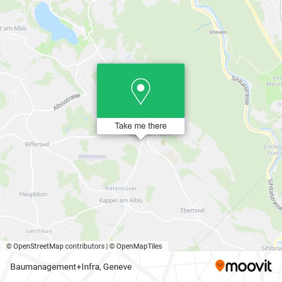 Baumanagement+Infra map