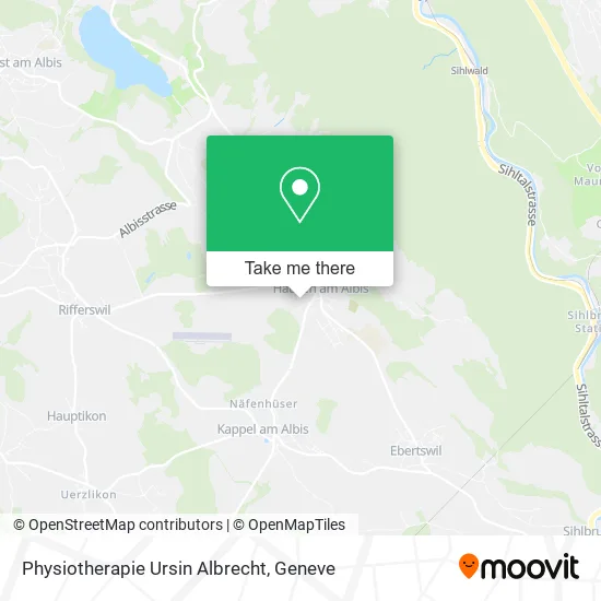 Physiotherapie Ursin Albrecht map