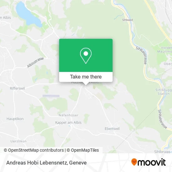 Andreas Hobi Lebensnetz map